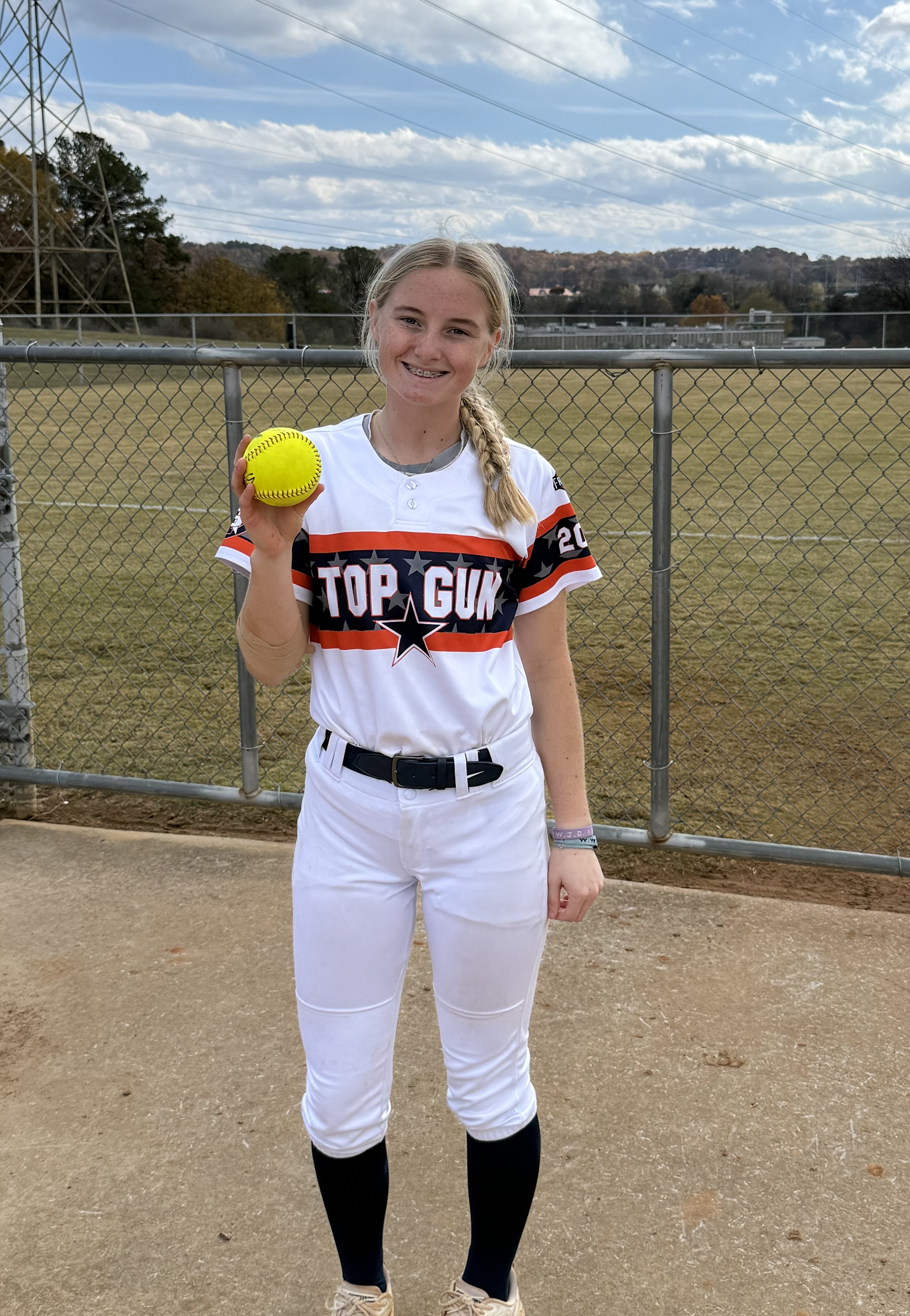 Kambree hitting a home run